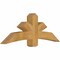 Ekena Millwork Alberta Rough Sawn Timber Gable Bracket, Western Red Cedar, 60"W x 22"H x 6"D x 6"F, 9/12 Pitch GBW060X22X0606ALB00RWR - alternate 5